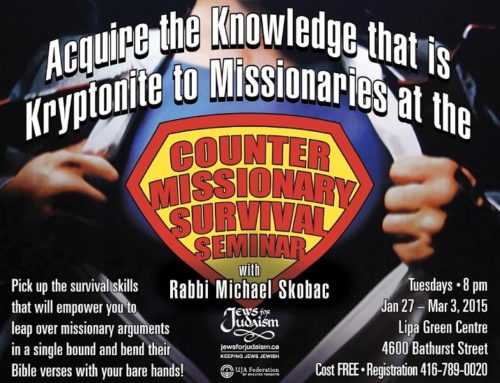 12-part Counter-missionary Survival Seminar