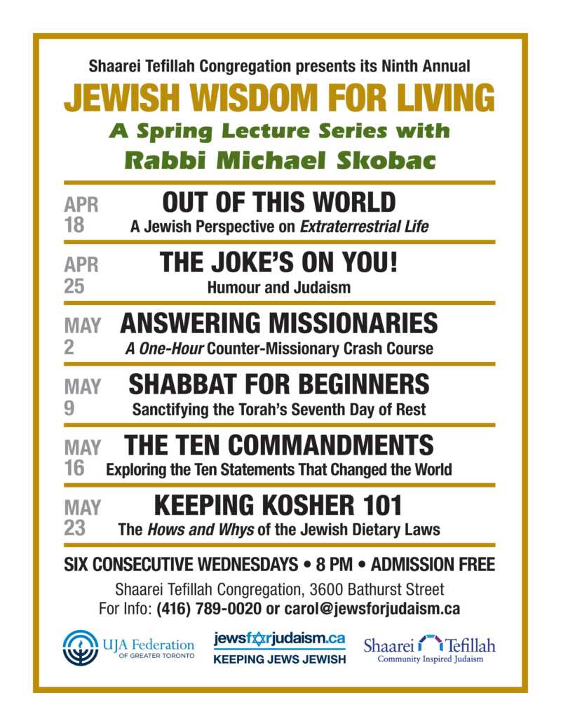 Jewish Wisdom For Living