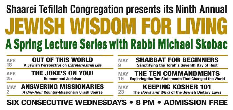 Jewish Wisdom For Living