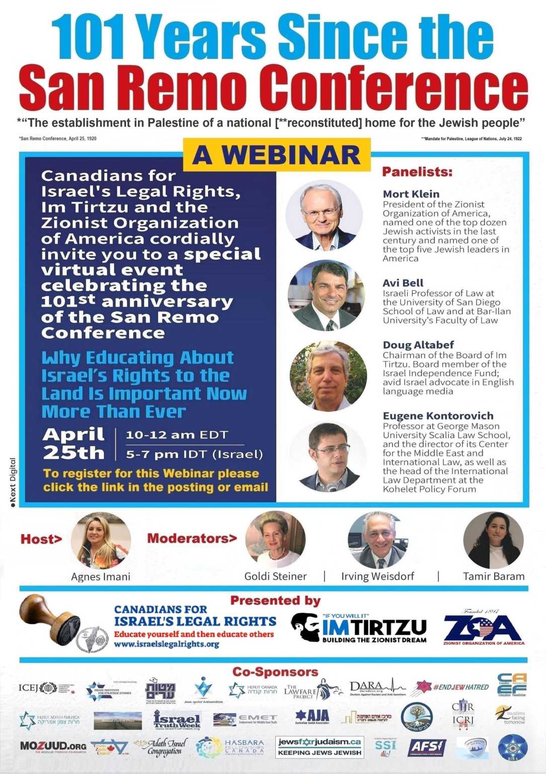 101 Years Since The San Remo Conference Jews for Judaism