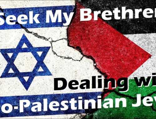 “i Seek My Brethren”, Dealing With Pro- Palestinian Jews – Rabbi M. Torczyner