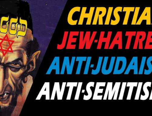 Christian Jew Hatred,  Anti-judaism, Anti-semitism, With Rabbi Michael Skobac