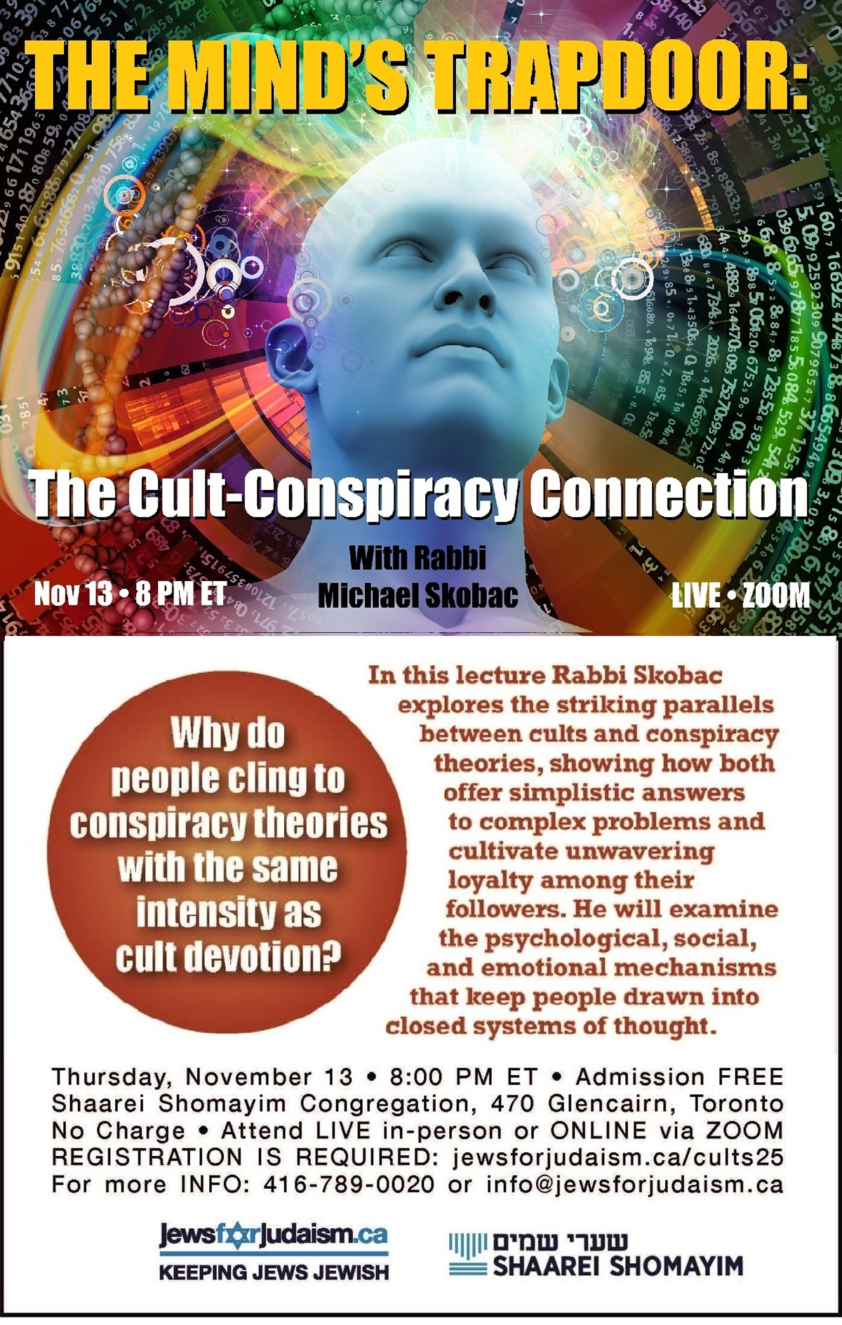 THE MIND’S TRAPDOOR: The Cult-Conspiracy Connection