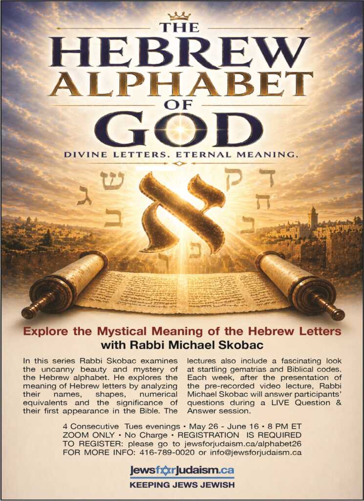Hebrew Website THE HEBREW ALPHABET OF GOD - Jews for Judaism